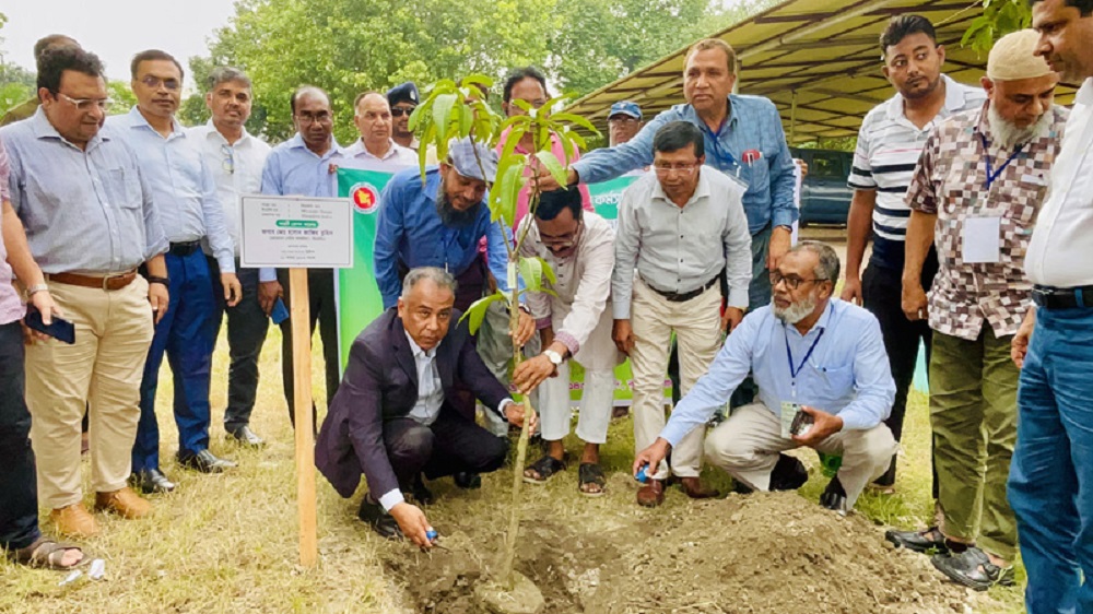 বিএমডিএর উদ্যোগে বৃক্ষরোপণ কর্মসূচির উদ্বোধন