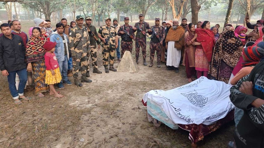মায়ের শেষ দেখা পেলেন সীমান্তপারের মেয়ে