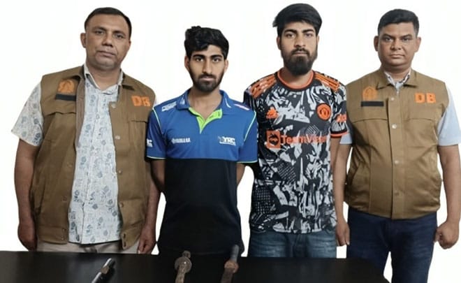 রাজশাহীতে ছিনতাই চক্রের দুইজন গ্রেপ্তার