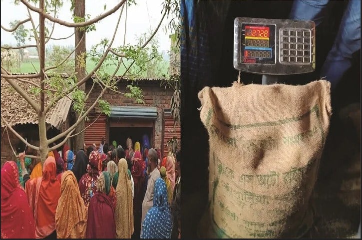নওগাঁয় ভিজিএফের চাল চুরির মহোৎসব: গরিবের হক মারছেন মিরাট ইউপি প্রশাসক ও সদস্যরা